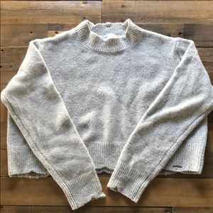 Crop top sweater